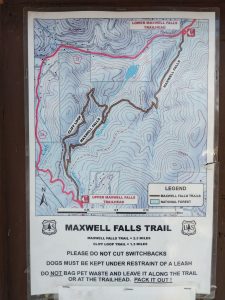Maxwell Falls upper and lower loop - Fat Man Little Trail