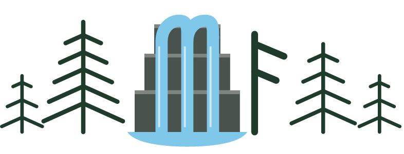 Maxwell Falls logo